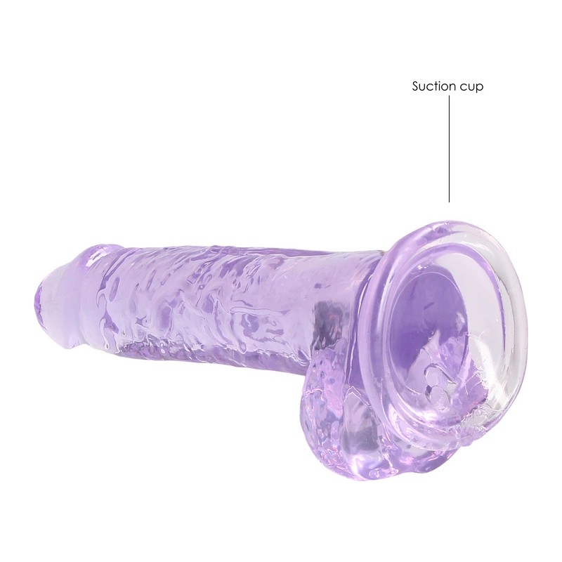 RealRock - Realistyczne dildo z jądrami 18 cm